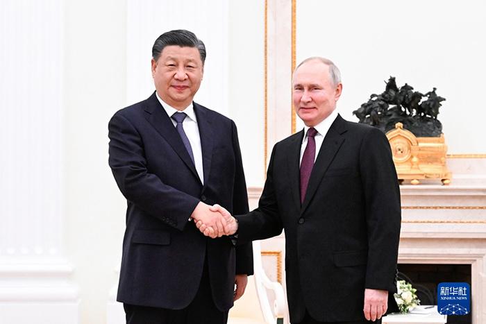 習(xí)近平會(huì)見(jiàn)俄羅斯總統(tǒng)普京