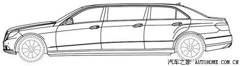 新一代奔馳E級加長版首張路試諜照曝光 汽車之家 新一代奔馳E級加長版首張路試諜照曝光 汽車之家