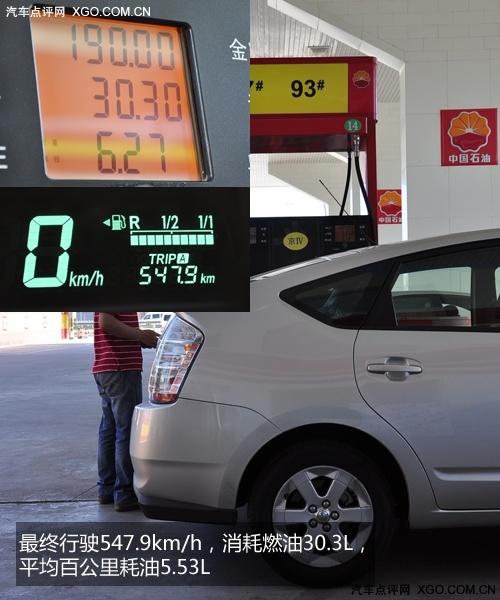 油耗僅5.5L 全面測(cè)試一汽豐田普銳斯