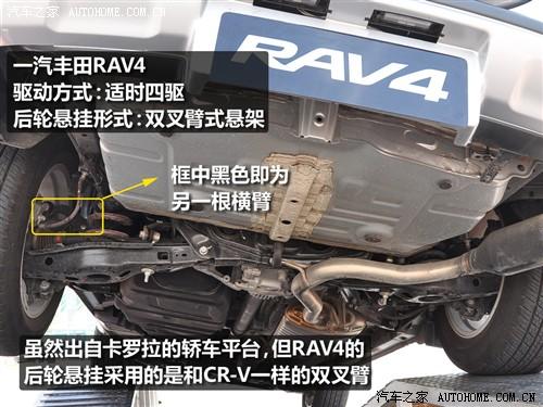 汽車之家 一汽豐田 豐田rav4 2.0mt 經典版