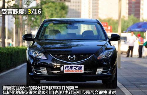 外觀設(shè)計與功能 8款中型車全方位大比拼