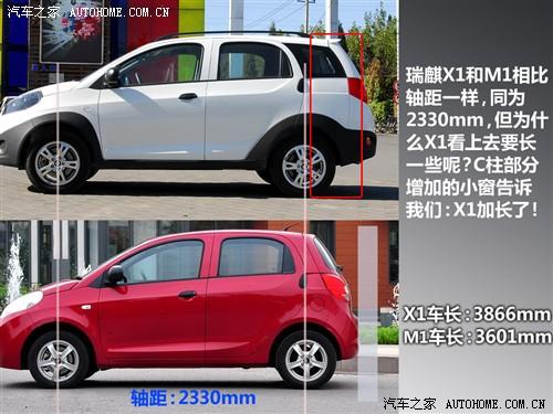 汽車之家 奇瑞汽車 瑞麒x1 09款 基本型