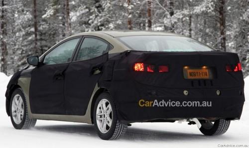 后排空間提升 換代伊蘭特雪地諜照再曝