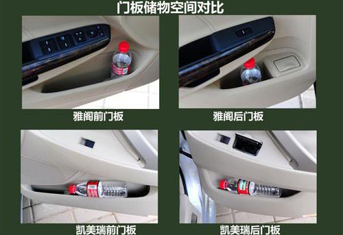 中型車銷量王PK 2010款雅閣對比凱美瑞