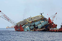 墨西哥一海上平臺(tái)發(fā)生傾斜事故