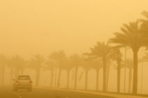 科威特遭沙塵暴襲擊